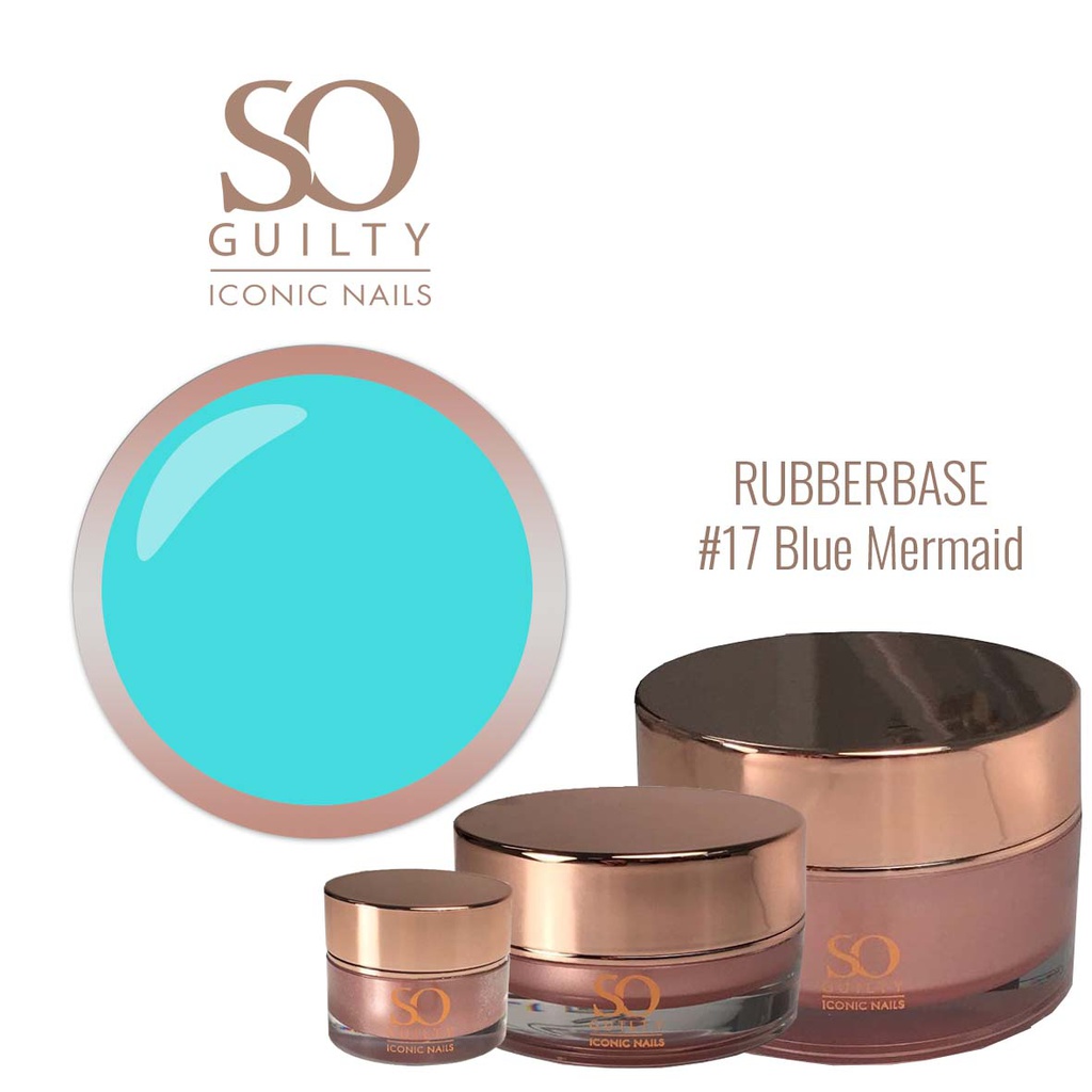 Rubber Base #17 - Utopian Gelpolish - Blue Mermaid