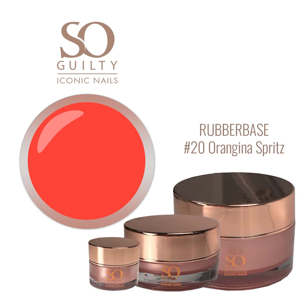 Rubber Base #20 - Utopian Gelpolish - Orangina Spritz