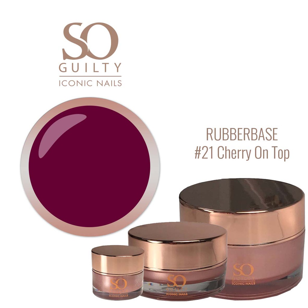 Rubber Base #21 - Utopian Gelpolish - Cherry On Top