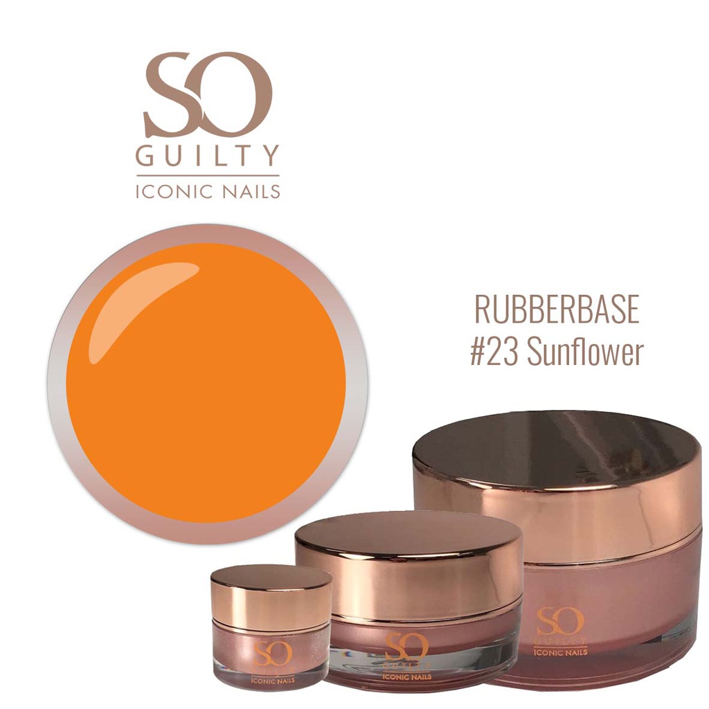 Rubber Base #23 - Utopian Gelpolish - Sunflower