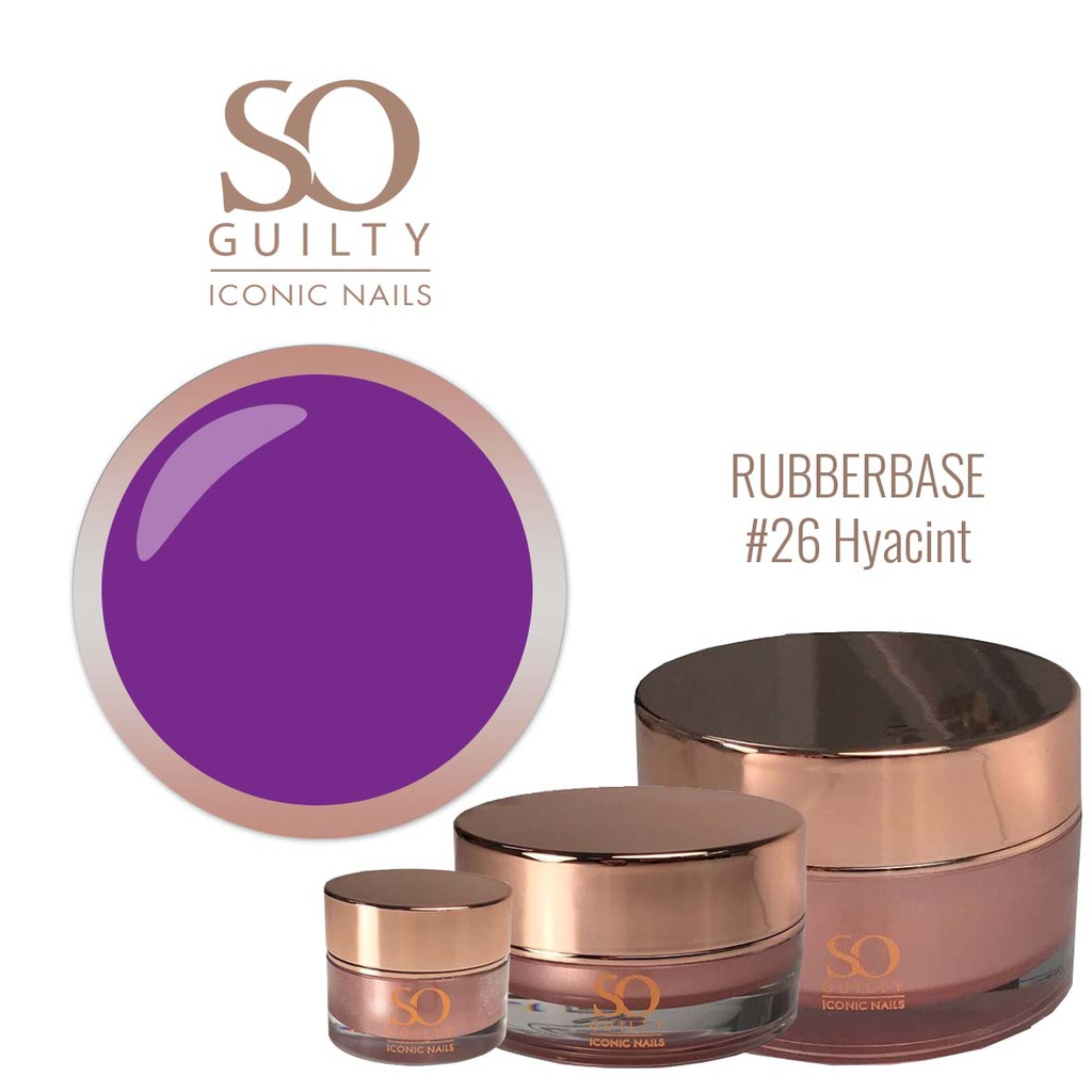 Rubber Base #26 - Utopian Gelpolish - Hyacint