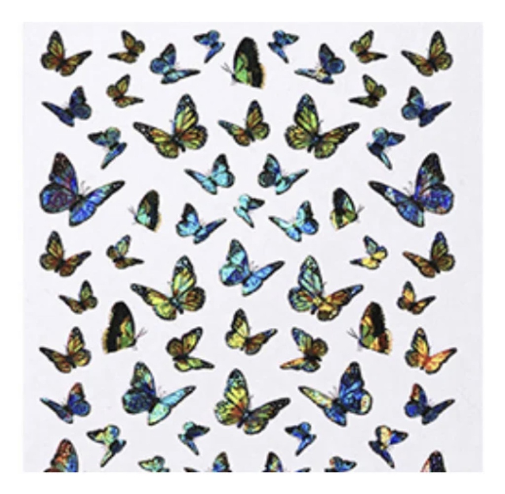 So Sticker Hollow Butterfly 204