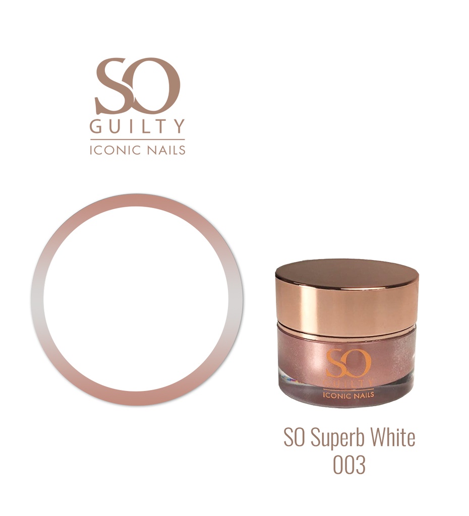 003 SO Superb White - One to stroke